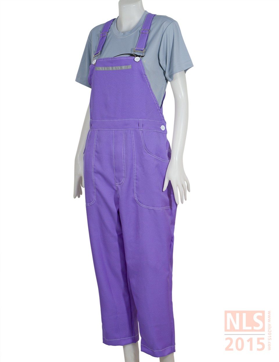 เอี๊ยมกันเปื้อนเนื้อผ้าโซล่อน ติดสะท้อนแสงหน้าหลังรูปที่ 