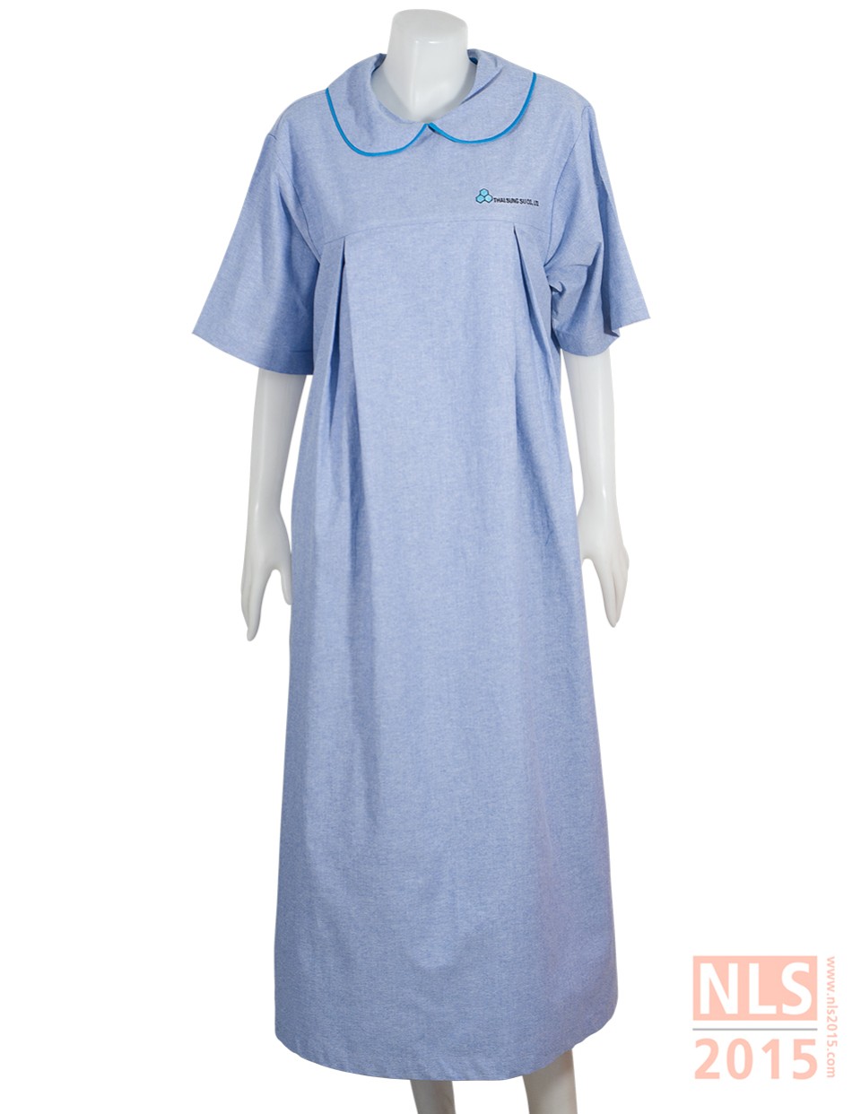 ชุดคลุมท้องพนักงานพร้อมปักโลโก้รูปที่ 