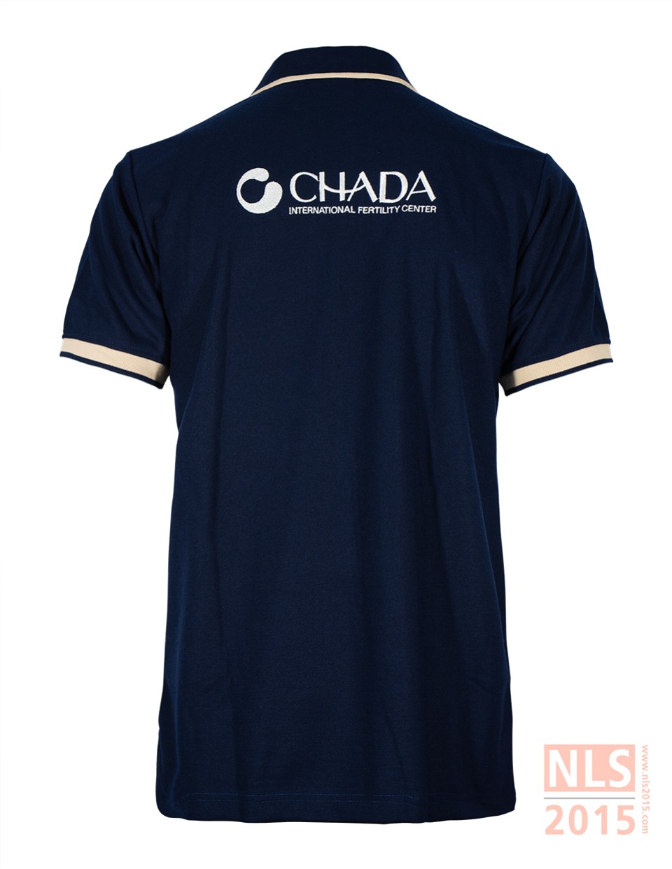 เสื้อโปโลเนื้อผ้า TC สีกรม ปักอกซ้าย 1 จุด กระเป๋าเจาะรูปที่ 