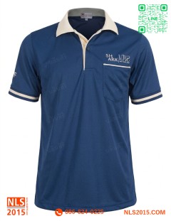 เสื้อโปโล เนื้อผ้าไมโครเม็ดข้าวสาร พร้อมสกรีน
