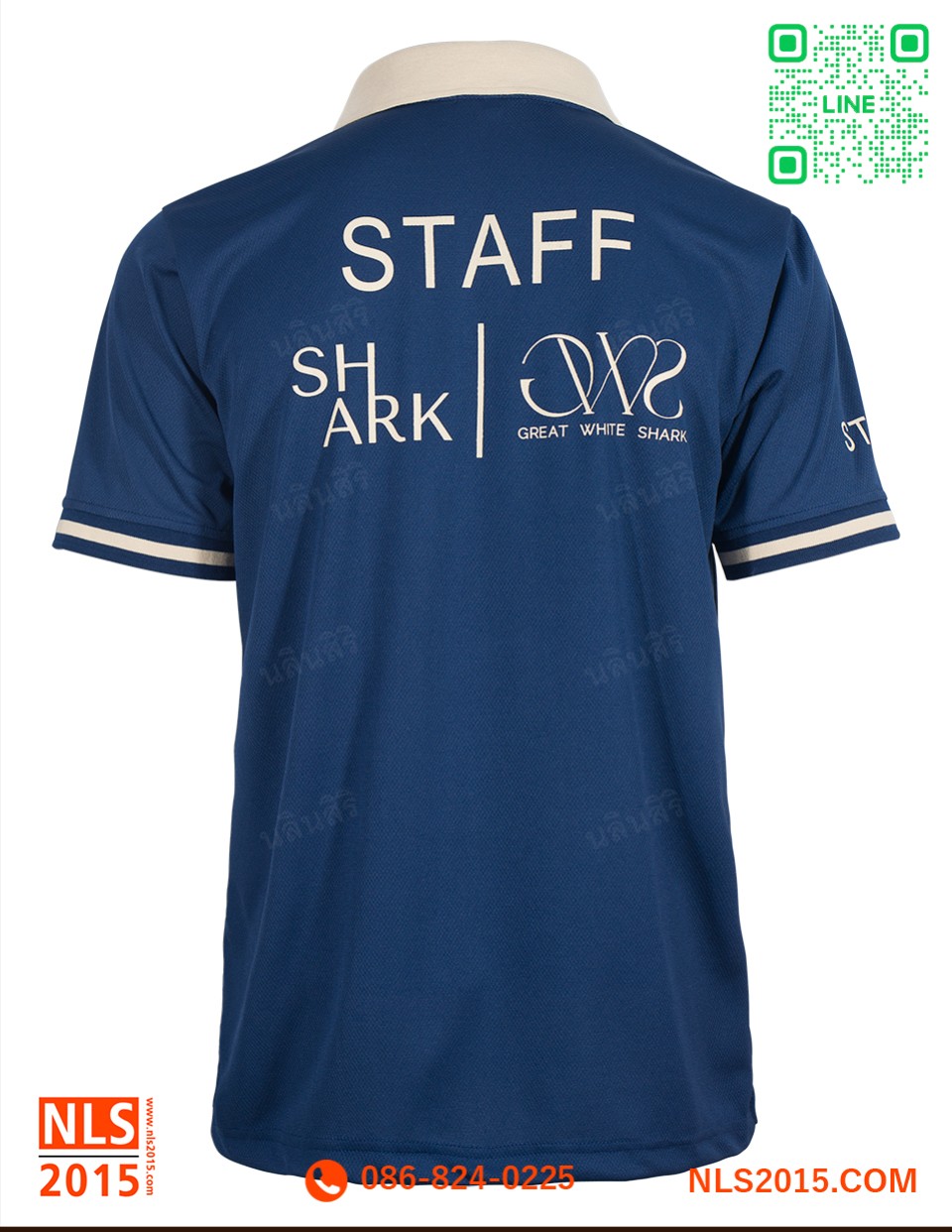 เสื้อโปโล เนื้อผ้าไมโครเม็ดข้าวสาร พร้อมสกรีนรูปที่ 