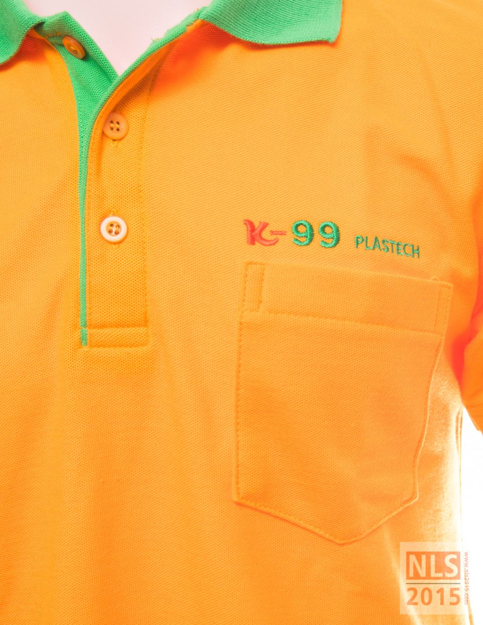 แบบเสื้อโปโล K-99 PLASTECH / นลินสิริแหลมฉบัง รับตัดเสื้อโปโลตามสั่ง พร้อมปักโลโก้ ปักตัวอักษรรูปที่ 