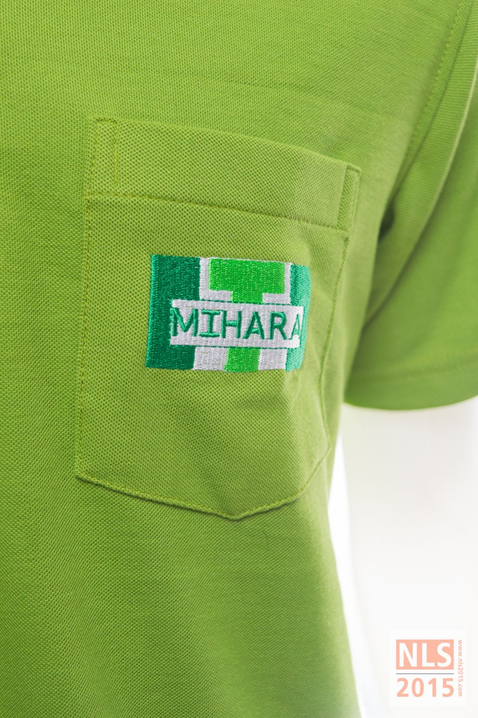 แบบเสื้อโปโล MIHARA / นลินสิริรับตัดเสื้อโปโลพนักงานพร้อมปักโลโก้รูปที่ 