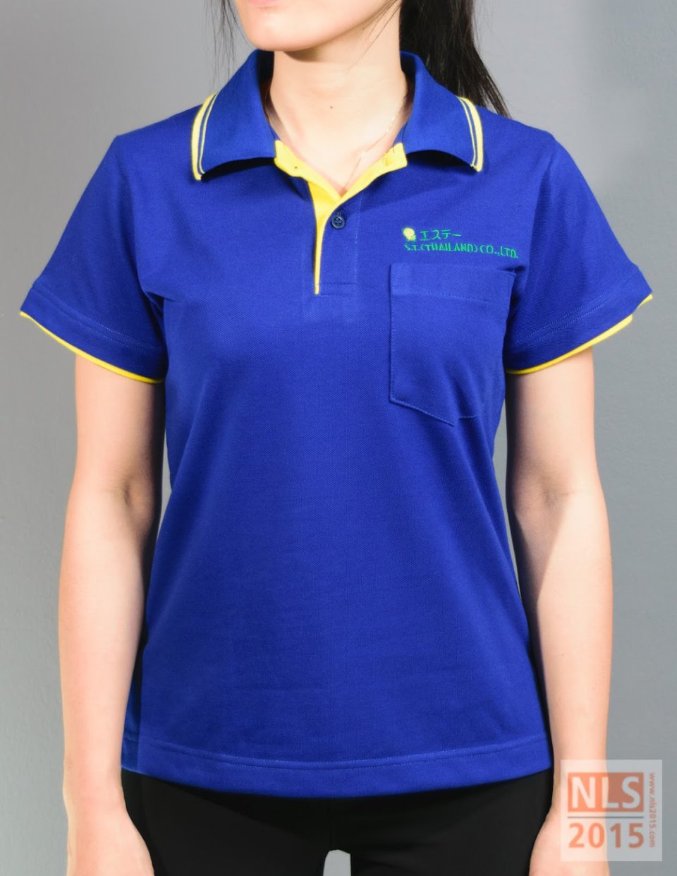 ตัวอย่างเสื้อโปโลบริษัท S.T. (THAILAND) CO.,LTD / นลินสิริ รับผลิตเสื้อโปโลยูนิฟอร์มพนักงาน พร้อมปักโลโก้รูปที่ 