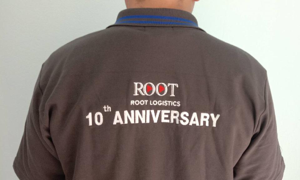 ตัวอย่างเสื้อโปโลพนักงานบริษัท Root Logistics2020 / นลินสิริ รับตัด รับผลิตเสื้อโปโลทุกชนิดรูปที่ 