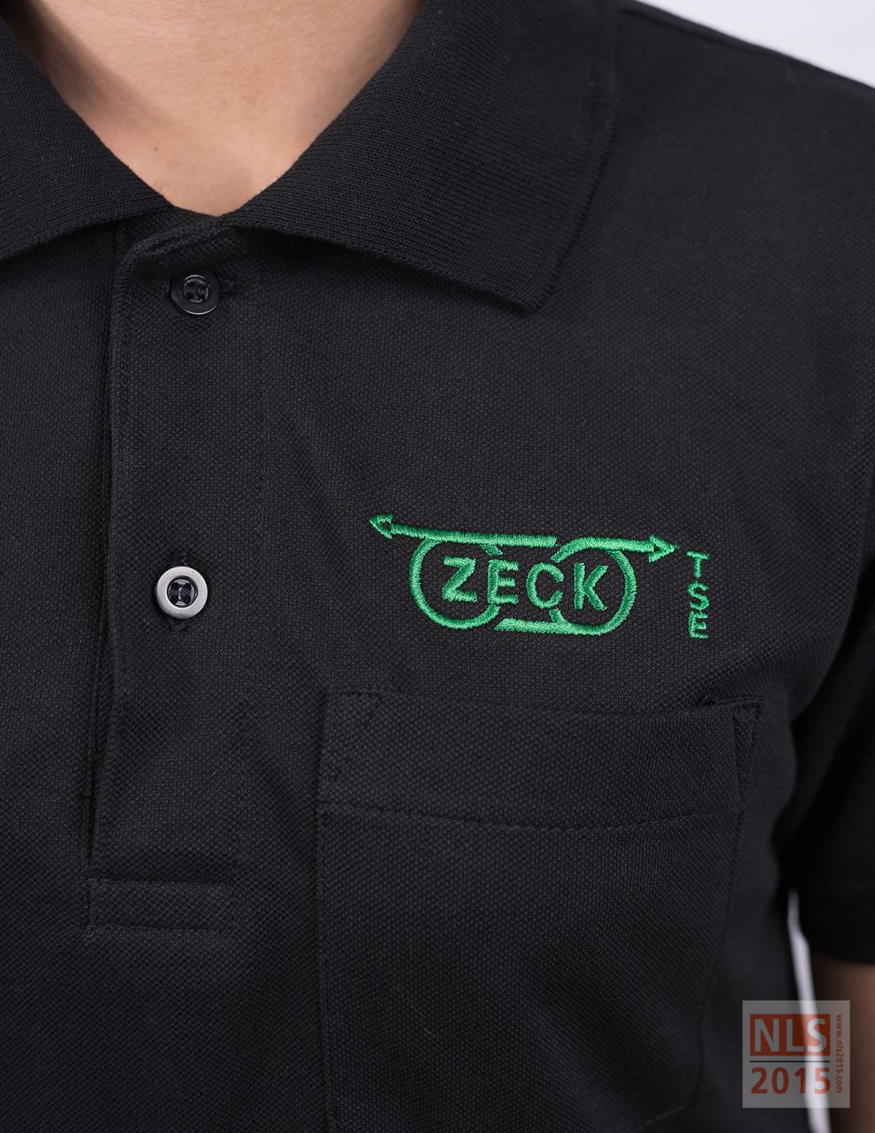 ตัวอย่างเสื้อโปโลพนักงานบริษัท Zeckรูปที่ 
