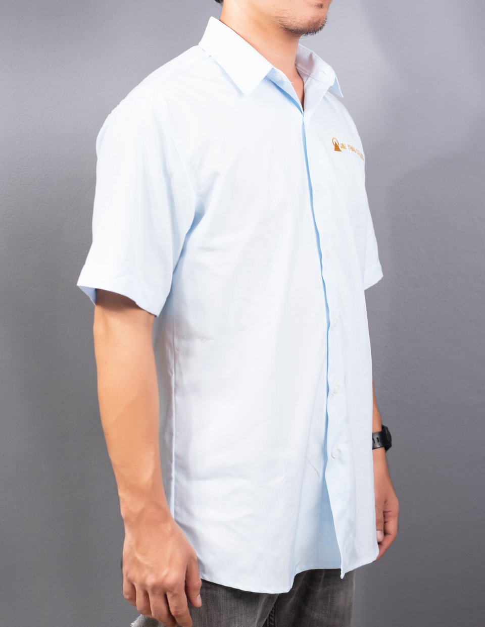ตัวอย่างเสื้อเชิ้ตพนักงานแขนสั้น J&I THAI CO.,LTD / นลินสิริ 2015 จำกัด รับผลิตเสื้อเชิ้ตพนักงานพร้อมปักโลโก้รูปที่ 