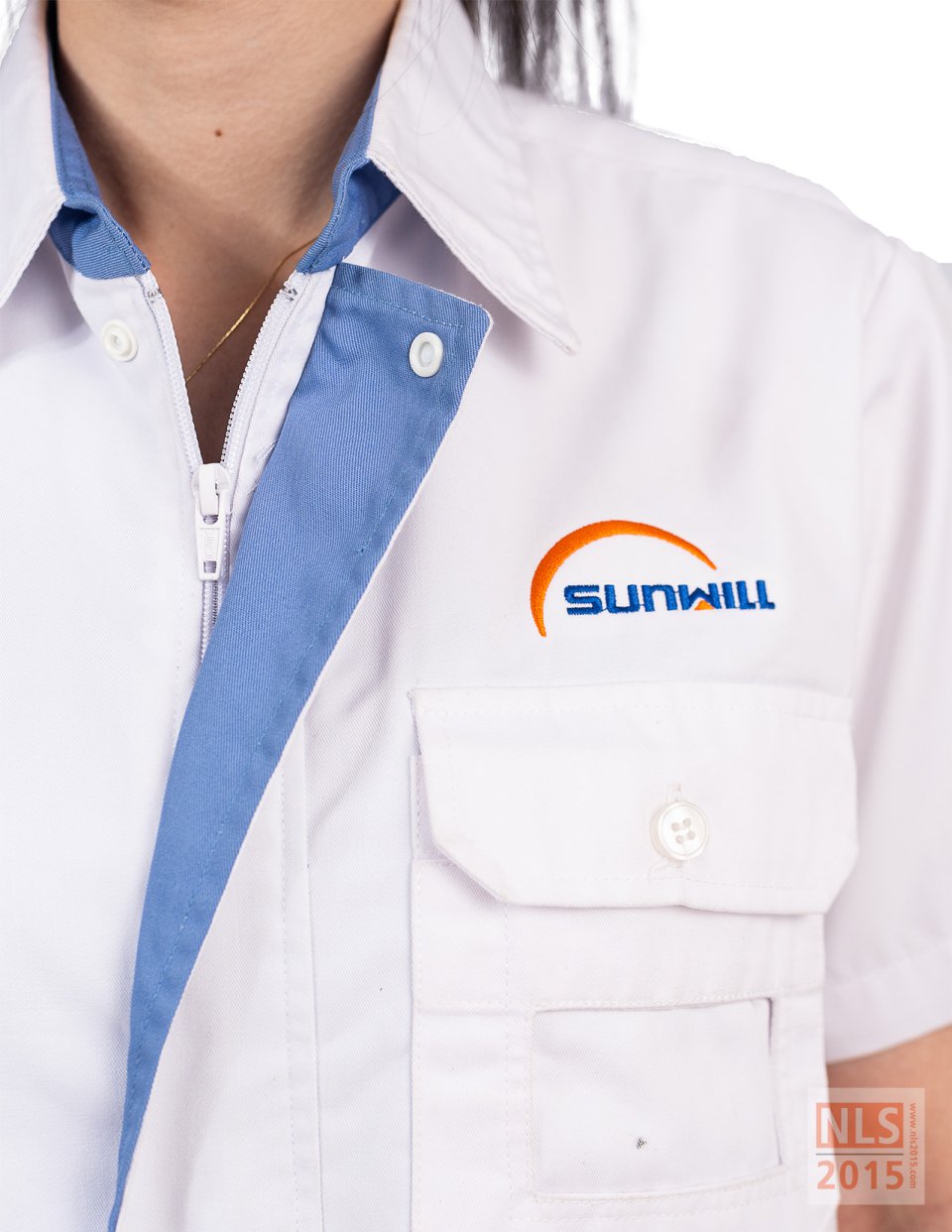 ตัวอย่างชุดยูนิฟอร์มพนักงาน บริษัท Sunwill / นลินสิริรับตัดชุดยูนิฟอร์มพนักงานรูปที่ 