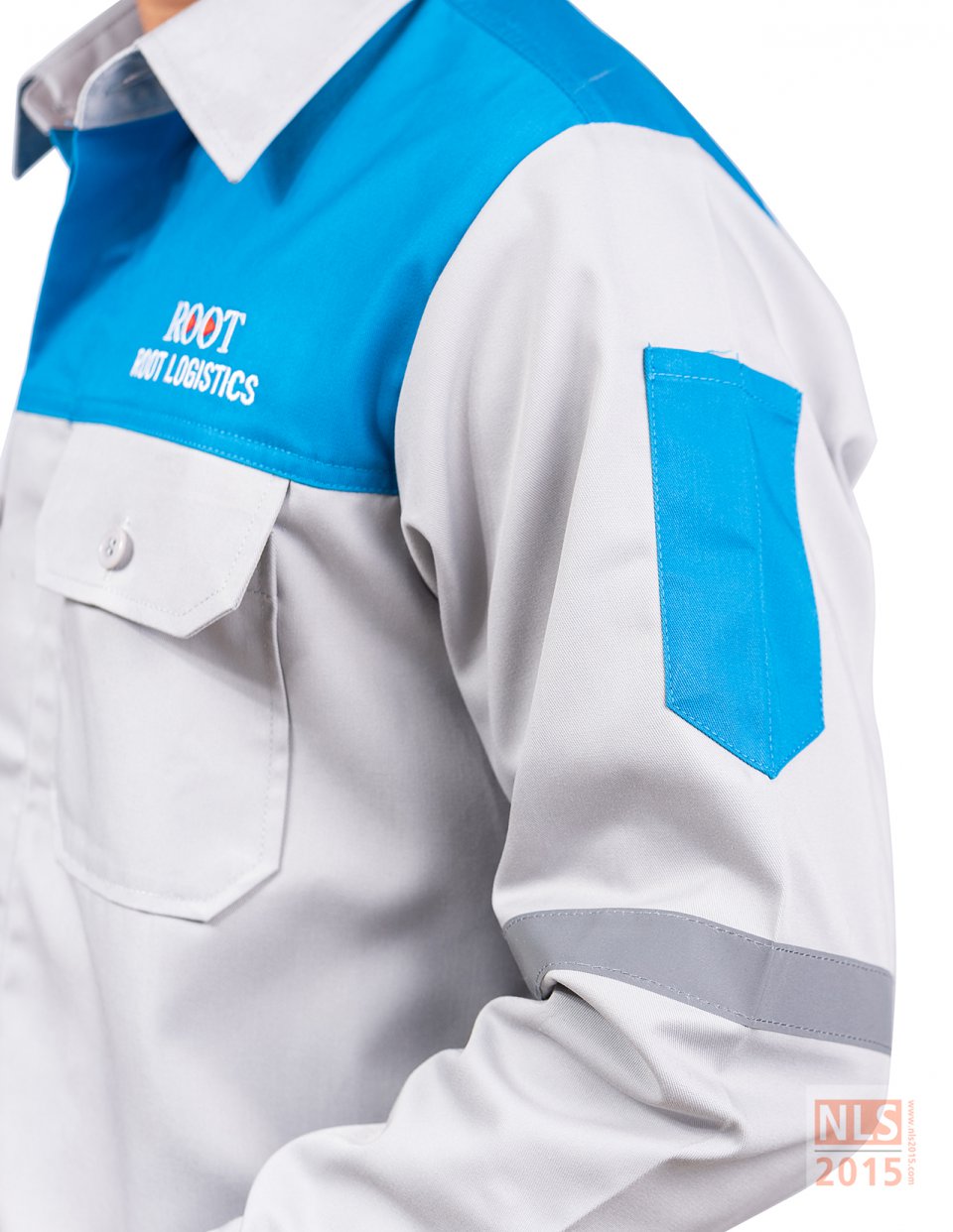 แบบชุดยูนิฟอร์มพนักงานแขนยาวบริษัท Root logistics / นลินสิริ 2015 รับตัดรับผลิตชุด Uniform พนักงานทุกประเภทรูปที่ 