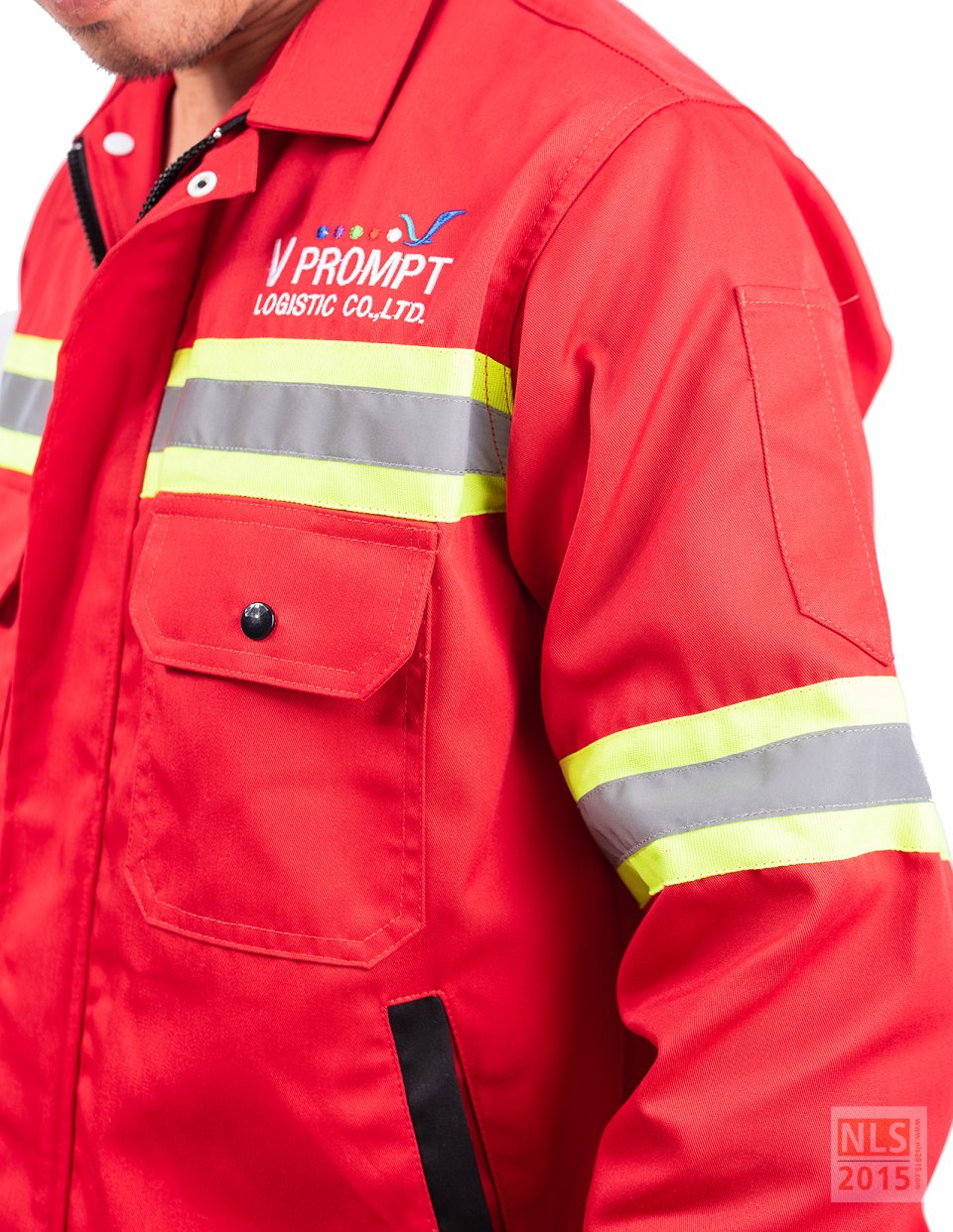 ตัวอย่างชุด uniform พนักงานขับรถบริษัท วีพร้อมโลจิสติก จำกัด / นลินสิริ 2015 โรงานผลิตชุดยูนิฟอร์ม เสื้อโปโล ครบวงจรรูปที่ 